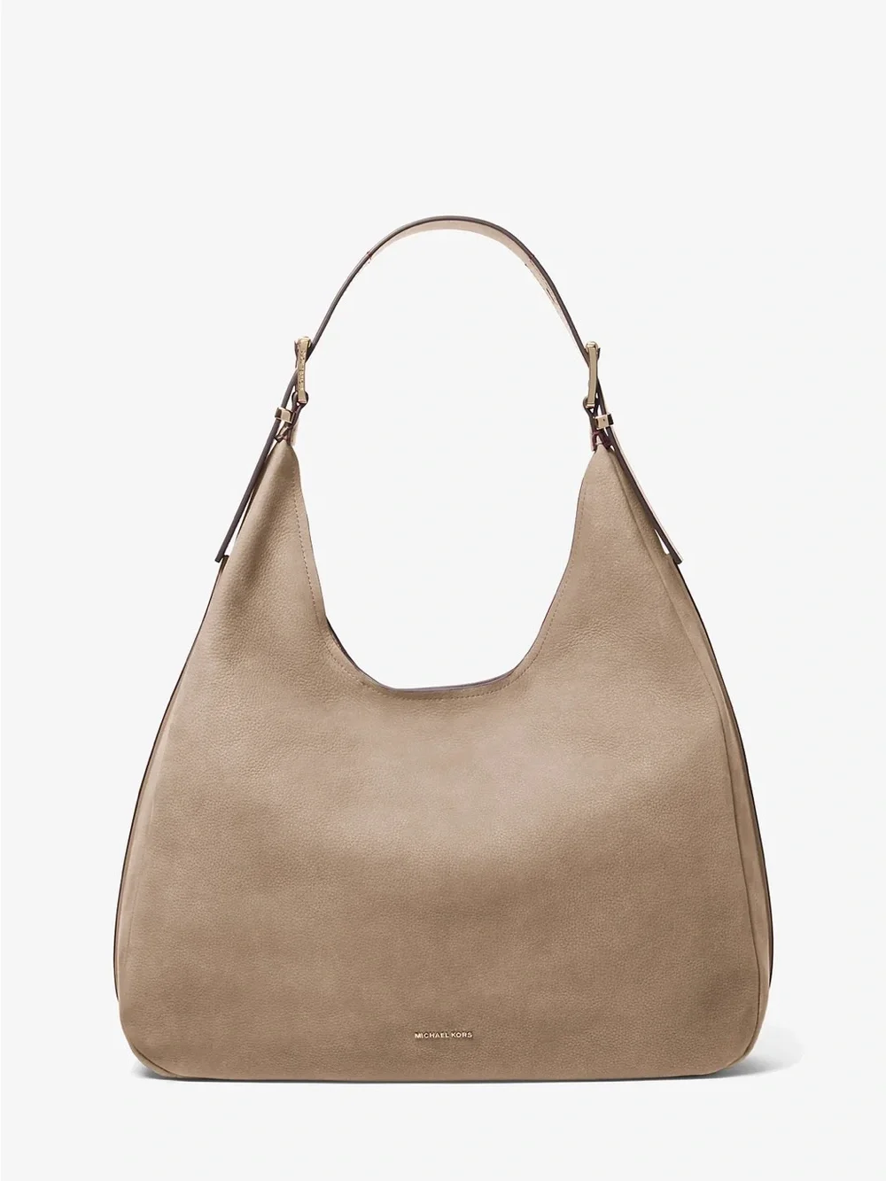 Michael Kors Nolita Large Nubuck Hobo Shoulder Bag